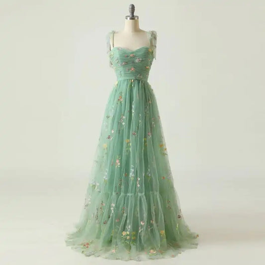 Floral evening Gown